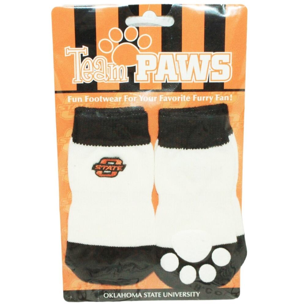 Vintage OSU Oklahoma State University O State Logo - Large Dog - Pet Socks 2016